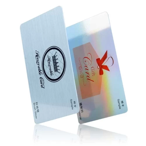 Colorful PVC RFID NFC Social Media Card NFC Business Card Wholesale