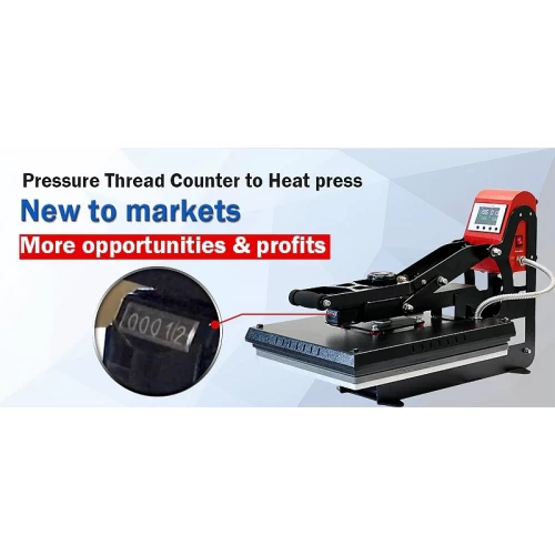 Auto Open Heat Press With Innovative Pressure Counter Microtec Heat