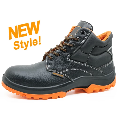 China Steel Toe Anti Static European Work Boots Safety Supplier