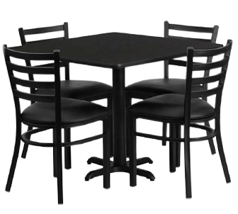 RESTAURANT TABLE AND CHAIR