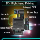 China Mini dashcam 2channel and the 3 channel support 4G AI function mobile dvr suitable for vehicle manufacturer
