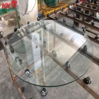 China China factory produce 8mm tempered glass for coffee table top manufacturer