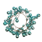 China Senmasine 6ft blue ball Christmas baubles garlands for Party Indoor Outdoor Home holiday hanging Decor manufacturer