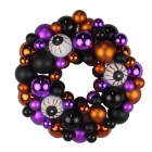 China Senmasine guirlanda de bola de halloween de 33cm para festa na porta da frente, decoração suspensa, design de olhos, bugigangas fabricante