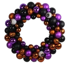 China Senmasine 60cm bauble wreath Halloween ball party festival holiday front door hanging decoration manufacturer
