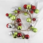 China Senmasine 5ft xmas decorative ball garland for front door Home Indoor Outdoor hanging decoration manufacturer