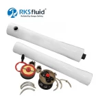 China RKSfluid Thailand Factory Lightweight composite pressure vessel 8 inch RO Membrane Housing 300 PSI manufacturer