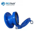 Cina Serie satiriche EN1092-2 FLANGIA DUTLE FLANGE FINECOLA VALVOLA DI FAPPA DI ACQUA DN100 DN150 per acque reflue produttore