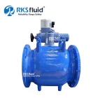 China Factory Custom Pressure Regulation Stainless Steel Flow Control Plunger Valves DN1200 manufacturer