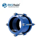 China China Fabricante Tubo de tubo HDPE de ferro dúctil Junta flexível universal de ampla gama leve para junta de tubo fabricante