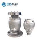 porcelana Válvula de liberación de aire combinada DI SS de tornillo macho 3F2F DN25 para agua fabricante