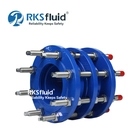 ประเทศจีน ข้อต่อรื้อแปลนคู่ DN900 PN16 สำหรับท่อส่งน้ำที่มีแท่งผูกความแข็งแรงสูง ผู้ผลิต