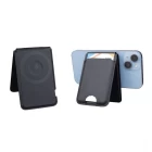 Cina Supporto per caricabatterie wireless veloce magnetico 3 in 1 in materiale PU portatile con porta carte per tutti gli Apple Watch o AirPods o ricarica per iPhone (MH-D78) produttore