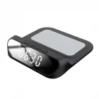 Cina Stazione sveglia per caricabatterie wireless veloce da 15 W di vendita calda con display LED digitale per tutti gli smartphone e auricolari abilitati Qi (MH-D60) produttore