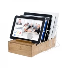 China Wholesale Wooden Charging Station Organizer for Phones, Tablets and Laptops manufacturer