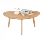 China Wholesale Minimalist Modern Small Oval Coffee Table for Living Room Center manufacturer