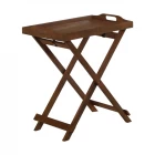 China Wholesale Wooden Folding Tray Table, Modern End Table for Living Room, Bedroom manufacturer