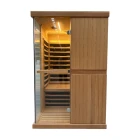 China Customized Sauna Room with Far-infrared Carbon Plate Heating, 2 Person Capacity manufacturer