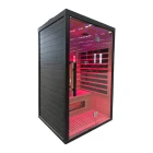 China Factory Direct Sale 2 Person Far-infrared Sauna with Seven Colored Lights manufacturer