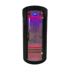 China Factory Direct Sale Hemlock Infrared Sauna Room Indoor One-Person manufacturer