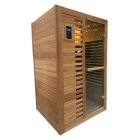China Customized Luxury Traditional 2 Person Cube Sauna Room manufacturer