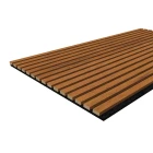 China Wholesale MDF Decorative Acoustic Wall Panels Sound-Absorbing Slatted Panels manufacturer