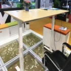 China cheaper office furniture desks electric height adjustable standing desk fabrikant
