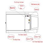 China H.264 Mobile DVR Recorder 4Chs HD Car Dvr in china manufacturer