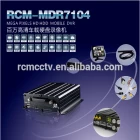 中国 WCDMA 3g LTE 4G WIFI GPS track 4CH AHD hdd mobile dvr support fatigue driving sensor,RCM-MDR7104series 制造商