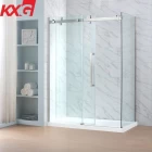 Tsina 10 mm security toughened glass shower factory, 10 mm tempered glass shower door factory price, bumili ng 10 mm clear tempered glass para sa banyo Manufacturer