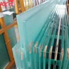 চীন চীন বিল্ডিং গ্লাস কারখানা 10 mm অ্যাসিড etched নিরাপত্তা বদমেজাজি কাচ, toughened frosted কাচ প্রস্তুতকারকের নির্মাতা