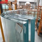 porcelana Fábrica de China ultra clara 25.52 mm 26.28 mm 27.04 mm 12 + 12 mm plana y curvada de seguridad baja en hierro templado SGP vidrio laminado fabricante