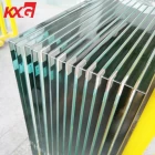 porcelana Fabricante de China suministra precio de hoja de vidrio templado transparente de alta calidad de 10 mm fabricante
