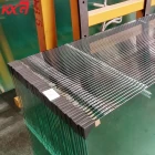 porcelana Vidrio templado transparente de 10 mm, fábrica de vidrio de construcción templado transparente de 10 mm en China fabricante