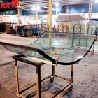porcelana Fábrica de vidrio aislante curvado de doble acristalamiento resistente al calor y al sonido hecho a medida fabricante
