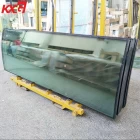 Tsina Pasadyang laki 8mm-12A-8mm argon spacer tempered insulated curved glass, 8mm + 12A + 8mm toughened double glazing curved glass pabrika Manufacturer