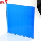 China Factory price tempered tinted laminated glass, toughened lamiated glass with color pvb film manufacturer
