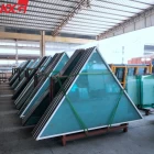China Guangdong reflektif kilang kaca terlindung, penjimatan tenaga yang berwarna-warni reflektif kaca terlindung, warna dua unit kaca pengilang