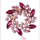 Çin 2018 Hot High Quality Cheap Pure Handmade Beautiful Amazing Latest Design Wedding Flower Brooch üretici firma