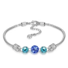 Çin Custom Woman Zinc Alloy Crystals Bracelet Manufacturer China üretici firma