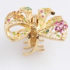 China Cute japanese crystal butterfly for the wedding hair accessories H50009 Hersteller