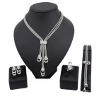 Китай Dubai Gold Body Jewelry Set Factory Price Wholesale for Ladies Rhinestone Crystal Jewelry Set производителя