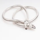 China Fancy chain ladies rhinestone dressy western braided dress belt BT60060 manufacturer