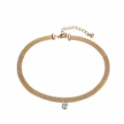 Китай Fashion High Quality Environmental Copper Short Necklace for Woman производителя