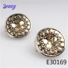 China Fashion men's silver earrings coins balls stud earring E30169 manufacturer