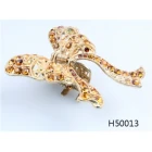 China For girls crystal butterfly brazil hand made hair accessories hairpin H50013 manufacturer