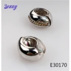 China Round shaped silver jhumka magnetic earrings hoop for men earring E30170 manufacturer