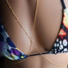 China Sex harness necklace women belly thin gold body chain BDJ5301 Hersteller