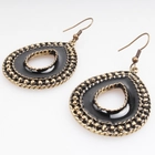 Çin Tear drop online shopping ethnic style earrings designs E30081 üretici firma