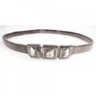 Çin Tough male rhinestone sash china wide buckle metal belt BT60057 üretici firma